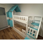 geschwisterbett hochbett kinderzimmer platzsparend